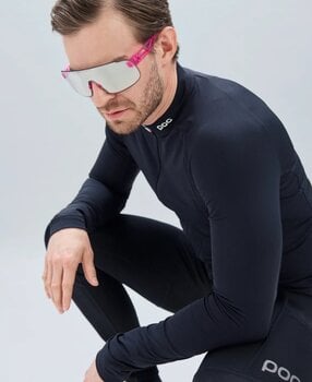 Óculos de ciclismo POC Elicit Actinium Pink Translucent/Violet Silver Mirror Óculos de ciclismo - 7