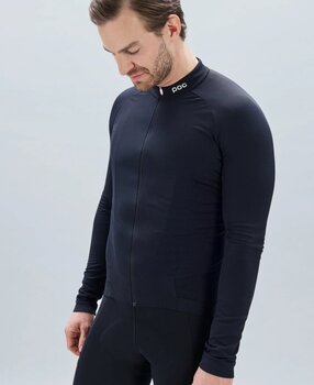 Fietsshirt POC Ambient Thermal Men's Jersey Black S - 3