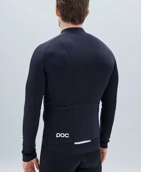 Велосипедна тениска POC Ambient Thermal Men's Jersey Black M - 4