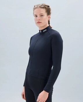 Велосипедна тениска POC Ambient Thermal Women's Джърси Uranium Black XS - 3