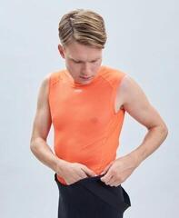 Велосипедна тениска POC Essential Layer Vest Zink Orange - 2