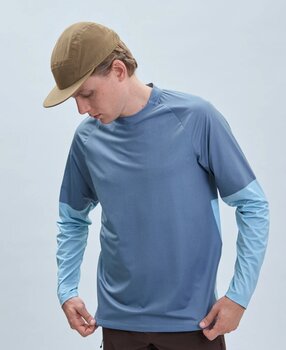 Odzież kolarska / koszulka POC Essential MTB LS Jersey Calcite Blue XL - 5