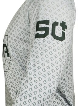 Tee Shirt Delphin Tee Shirt Hooded Sweatshirt UV ARMOR 50+ Olive S - 5