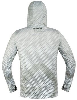 Horgászpóló Delphin Horgászpóló Hooded Sweatshirt UV ARMOR 50+ Olive M - 3