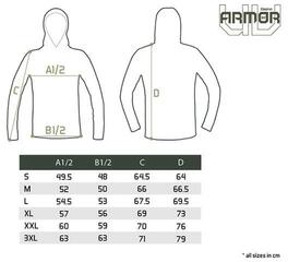 T-Shirt Delphin Hooded Sweatshirt UV ARMOR 50+ Olive - 5