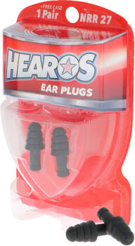 Earplugs Hearos Rock N Roll Series Black NRR 27db Black Earplugs - 4