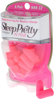 Earplugs Hearos Sleep Pretty in Pink 6 Pairs Pink Earplugs - 3