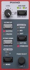 Cyfrowe stage pianino NORD Electro 6D 61 Cyfrowe stage pianino Red - 3
