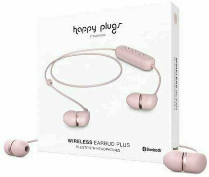 Cuffie wireless In-ear Happy Plugs In-Ear Wireless Blush - 2
