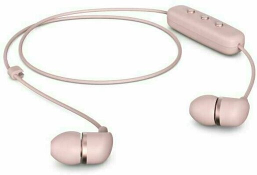 Bezdrátové sluchátka do uší Happy Plugs In-Ear Wireless Blush - 4