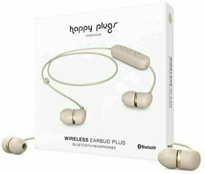 Auriculares intrauditivos inalámbricos Happy Plugs In-Ear Wireless Nude - 3
