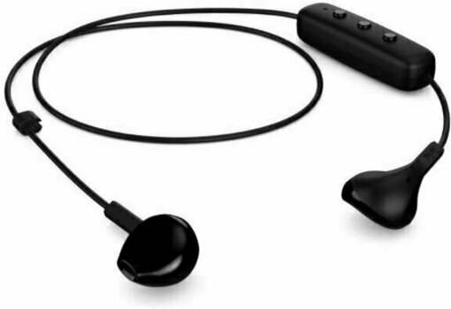 Trådløse on-ear hovedtelefoner Happy Plugs Earbud Plus Wireless Black - 2