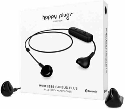Trådløse on-ear hovedtelefoner Happy Plugs Earbud Plus Wireless Black - 3