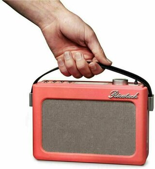 Tisch Musik Player Ricatech PR78 Emmeline Vintage Radio Salmon Pink - 2