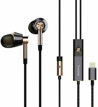 Ecouteurs intra-auriculaires 1more Triple Driver Lightning Gold - 2