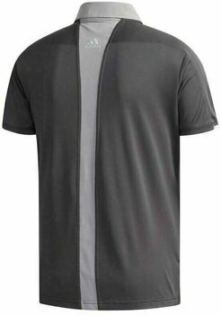 Polo majica Adidas Climachill Stretch Mens Polo Shirt Carbon /Grey Three L - 4