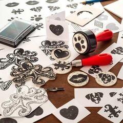 Ensemble pour les techniques graphiques Essdee Mastercut Stamp Carving Kit Ensemble pour les techniques graphiques - 2