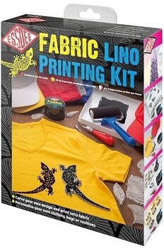 Ensemble pour les techniques graphiques Essdee Fabric Lino Printing Kit Ensemble pour les techniques graphiques - 2
