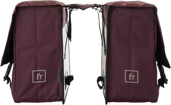 Fietstas Fastrider Nara Dubbele fiets reistasje Deco/Eggplant 33 L - 2