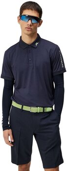 Polo Shirt J.Lindeberg Tour Tech Slim Fit Mens Navy Melange L Polo Shirt - 2