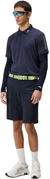 Polo Shirt J.Lindeberg Tour Tech Slim Fit Mens Navy Melange L Polo Shirt - 3