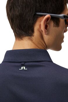 Polo Shirt J.Lindeberg Tour Tech Slim Fit Mens Navy Melange L Polo Shirt - 6