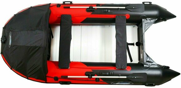 Inflatable Boat Gladiator Inflatable Boat C420AL 2022 420 cm Red-Black - 2