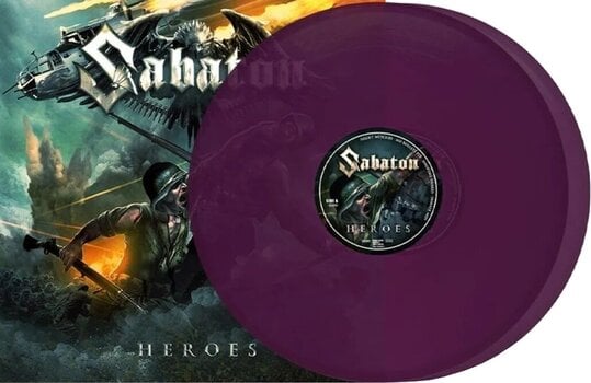 Vinyl Record Sabaton - Heroes (10th Anniversary Edition) (Violet Coloured) (2 LP) - 2