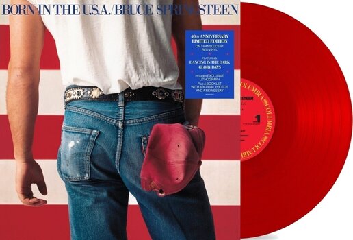 Грамофонна плоча Bruce Springsteen - Born In The U.S.A. (Red Coloured) (Gatefold Sleeve) (Anniversary Edition) (LP) - 2