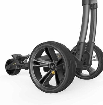 Electric Golf Trolley PowaKaddy CT8 GPS EBS Premium Gun Metal Metallic Electric Golf Trolley - 5