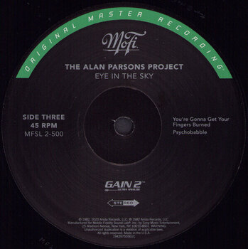 Грамофонна плоча The Alan Parsons Project - Eye In The Sky (180g) (Limited Edition) (Remastered) (2 LP) - 4