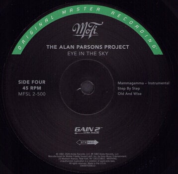 Vinylskiva The Alan Parsons Project - Eye In The Sky (180g) (Limited Edition) (Remastered) (2 LP) - 5