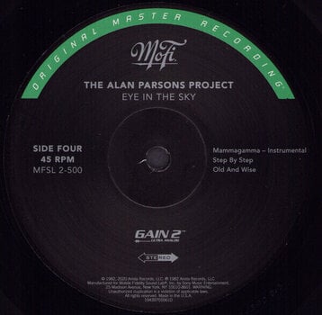 Грамофонна плоча The Alan Parsons Project - Eye In The Sky (180g) (Limited Edition) (Remastered) (2 LP) - 5