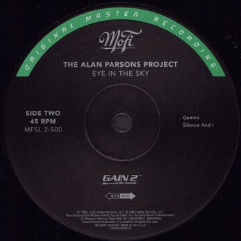 LP deska The Alan Parsons Project - Eye In The Sky (180g) (Limited Edition) (Remastered) (2 LP) - 3