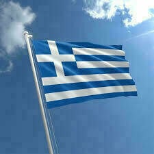 Vlajka na loď Talamex Greece Vlajka na loď 30 x 45 cm - 2