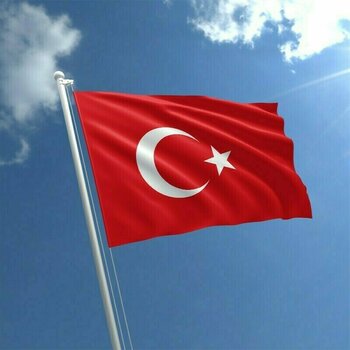 Kansallislippu veneeseen Talamex Turkey Kansallislippu veneeseen 30 x 45 cm - 2