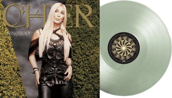 Vinyl Record Cher - Living Proof (Coke Bottle Green Coloured) (Limited Edition) (LP) - 2