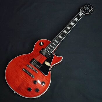 Gitara elektryczna Epiphone Les Paul Custom Figured Transparent Red Gitara elektryczna - 2