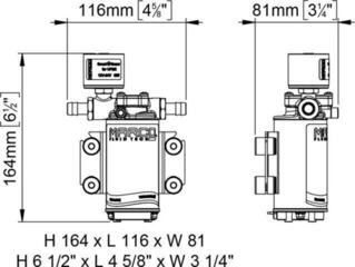 Črpalne / Vodni sistemi Marco UP2/E 12 / 24 V Črpalne / Vodni sistemi - 1
