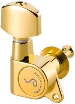 Kitaran virityskoneet Schaller M6 135 3L/3R Solid 21,7 Gold Kitaran virityskoneet - 2