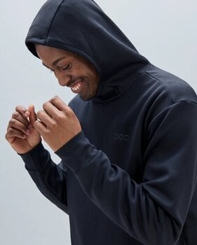 Jersey/T-Shirt POC Poise Hoodie Uranium Black L - 8