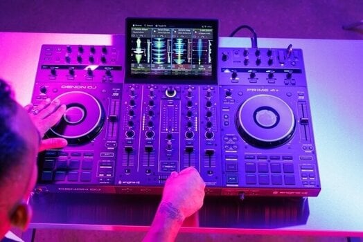 DJ Controller Denon DJ Prime 4+ White DJ Controller - 10