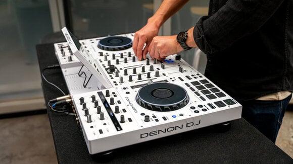 Consolle DJ Denon DJ Prime 4+ White Consolle DJ - 6