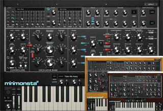 VST instrumentide stuudiotarkvara GForce Minimonsta2 - 2
