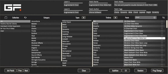 Software de estudio de instrumentos VST GForce M-Tron Pro IV (Producto digital) - 2