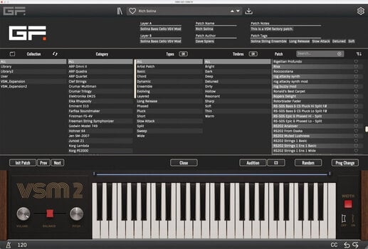 Software de estudio de instrumentos VST GForce VSM IV (Producto digital) - 4