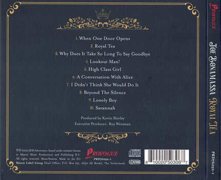 Glazbene CD Joe Bonamassa - Royal Tea (CD) - 3