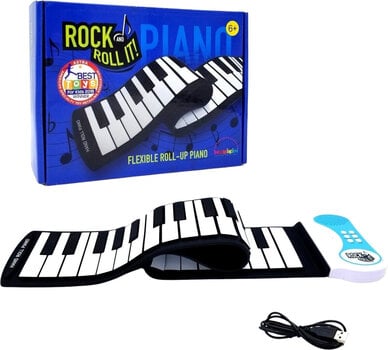 Tangentbord för barn Mukikim Rock and Roll It - Classic Piano Svart - 5
