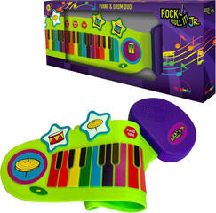 Teclado para niños Mukikim Rock and Roll It - Jr Piano Drum Duo Teclado para niños - 3