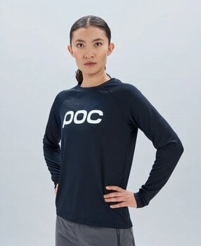 Kolesarski dres, majica POC Women's Reform Enduro Jersey Uranium Black M - 3